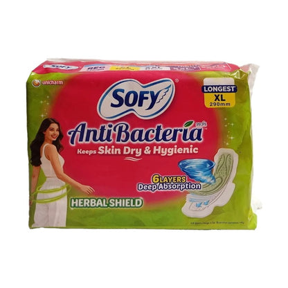 Sofy Body Fit Anti Bacterial Xl Sanitary Pads 28 pcs