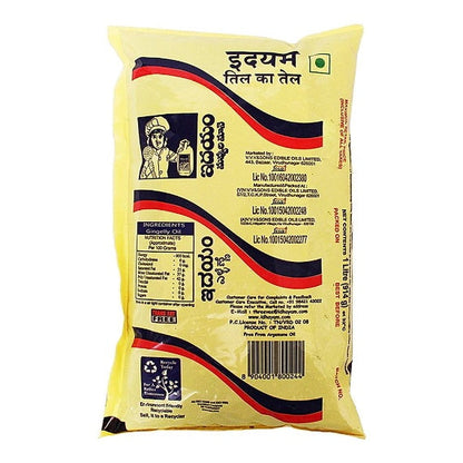 Idhayam Gingelly Oil 1 ltr