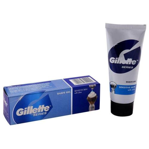 Gillette Sensitive Shaving Gel Tube 60 g