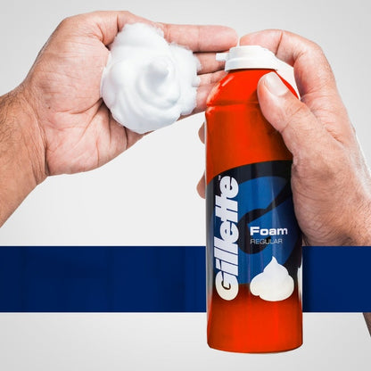 Gillette Regular Shaving Foam Can 418 ml