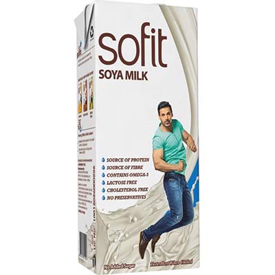 Sofit Soy Milk Natural Tetrapack 1 ltr