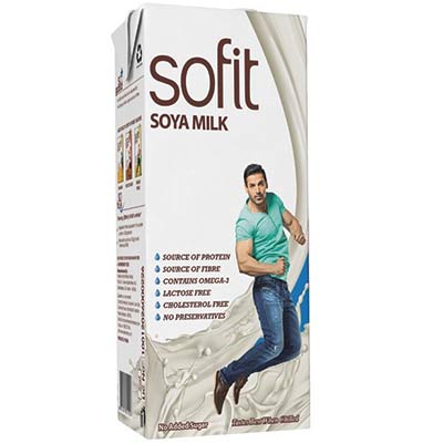 Sofit Soy Milk Natural Tetrapack 200 ml