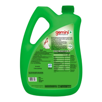 Gemini Soyabean Oil Jar 4.35 kg