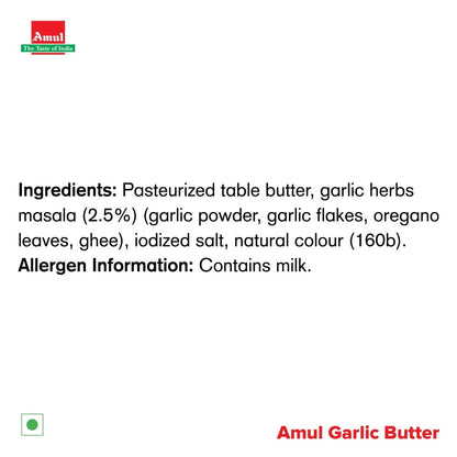 Amul Garlic & Herbs Buttery Spread 100 g