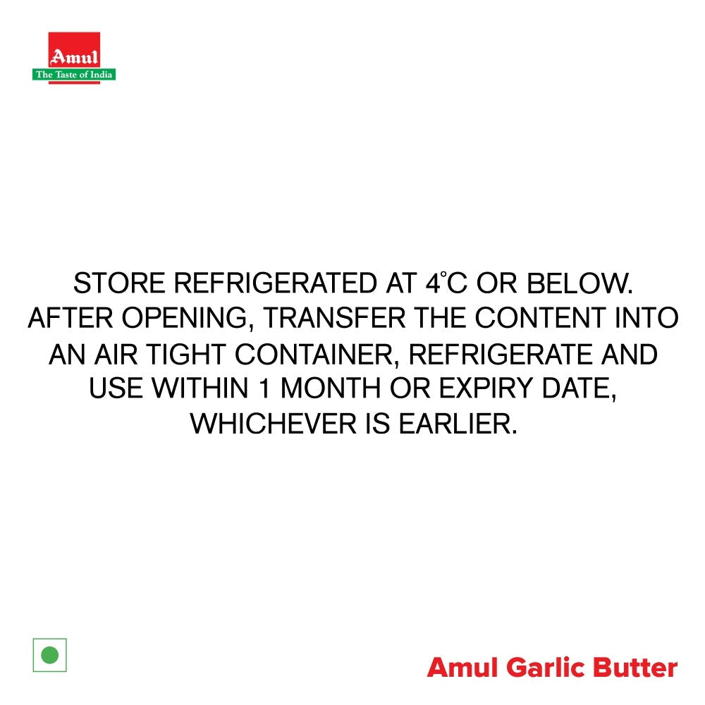 Amul Garlic & Herbs Buttery Spread 100 g