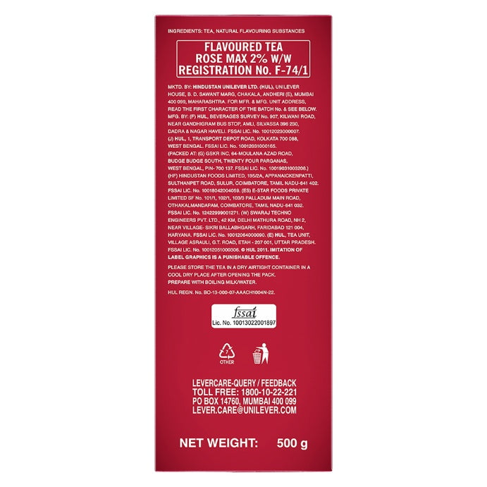 Red Label Tea 500 g