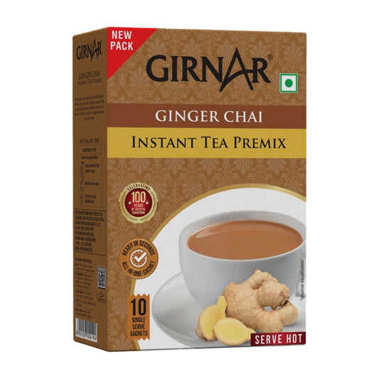 Girnar Adrak Instant Tea Premix 10 pcs