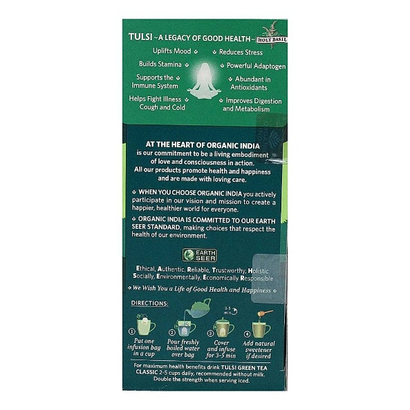 Organic India Tulsi Tea Original Teabags 25 pcs