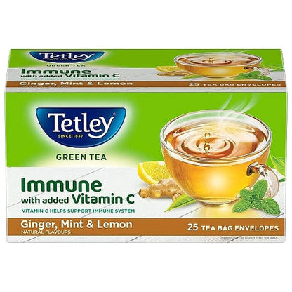 Tetley Green Ginger Lemon Mint 25 pcs