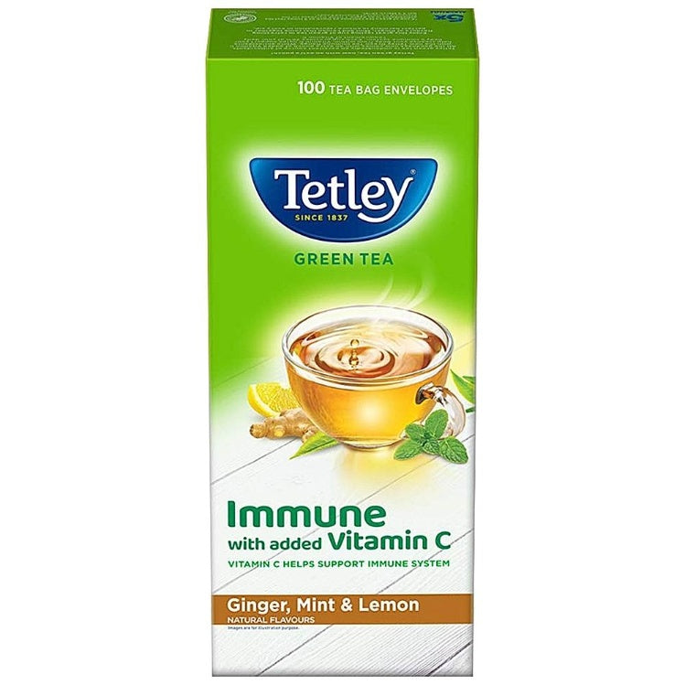 Tetley Green Ginger Lemon Mint 25 pcs