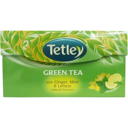 Tetley Green Ginger Lemon Mint 25 Pcs