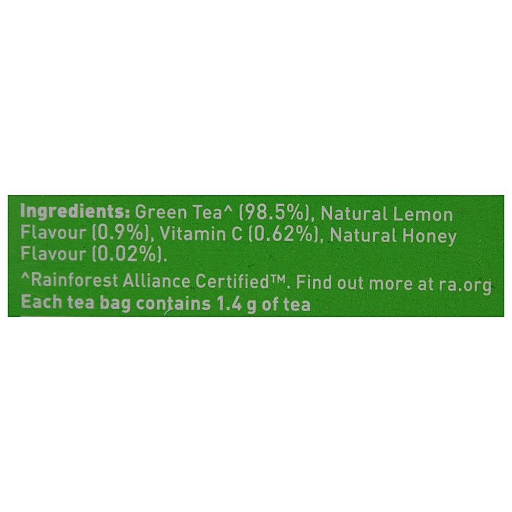 Tetley Green Lemon Honey Tea Bag 100 pcs