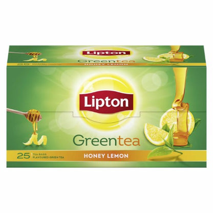 Lipton Honey Lemon Green Tea Bags 25 Pcs