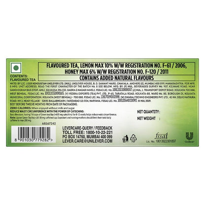 Lipton Honey Lemon Green Tea Bags 25 pcs
