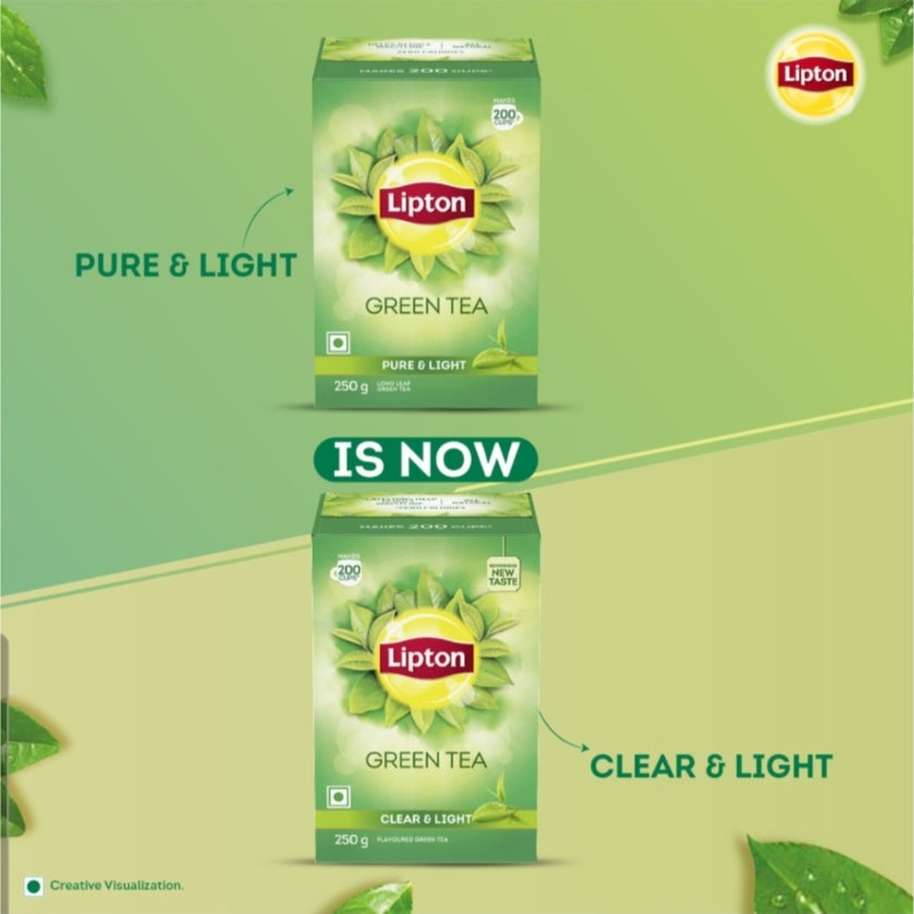 Lipton Pure & Light Green Tea 250 g – Starquik