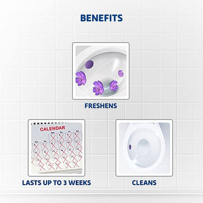 Harpic Hygienic Toilet Rim Block Lavender 26 g