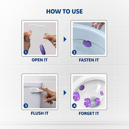 Harpic Hygienic Toilet Rim Block Lavender 26 g