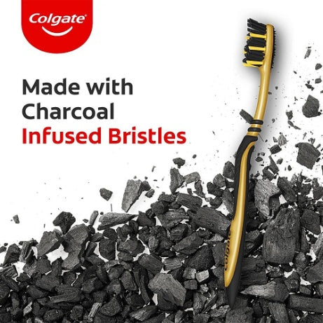Colgate Zig Zag Black Toothbrush Soft 4 pcs