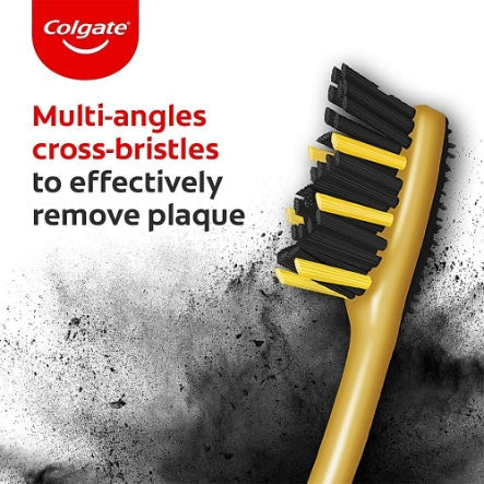 Colgate Zig Zag Black Toothbrush Soft 4 pcs