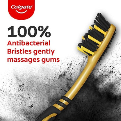 Colgate Zig Zag Black Toothbrush Soft 4 pcs