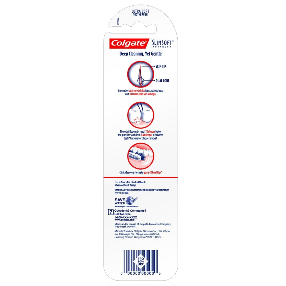 Colgate Slimsoft Advanced Toothbrush 1 pc