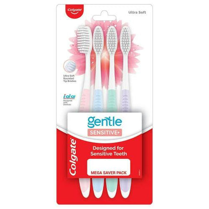 Colgate Sensitive Toothbrush Soft 4 Pcs