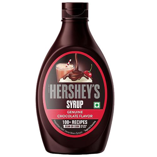 Hersheys Chocolate Flavored Syrup Bottle 623 gm