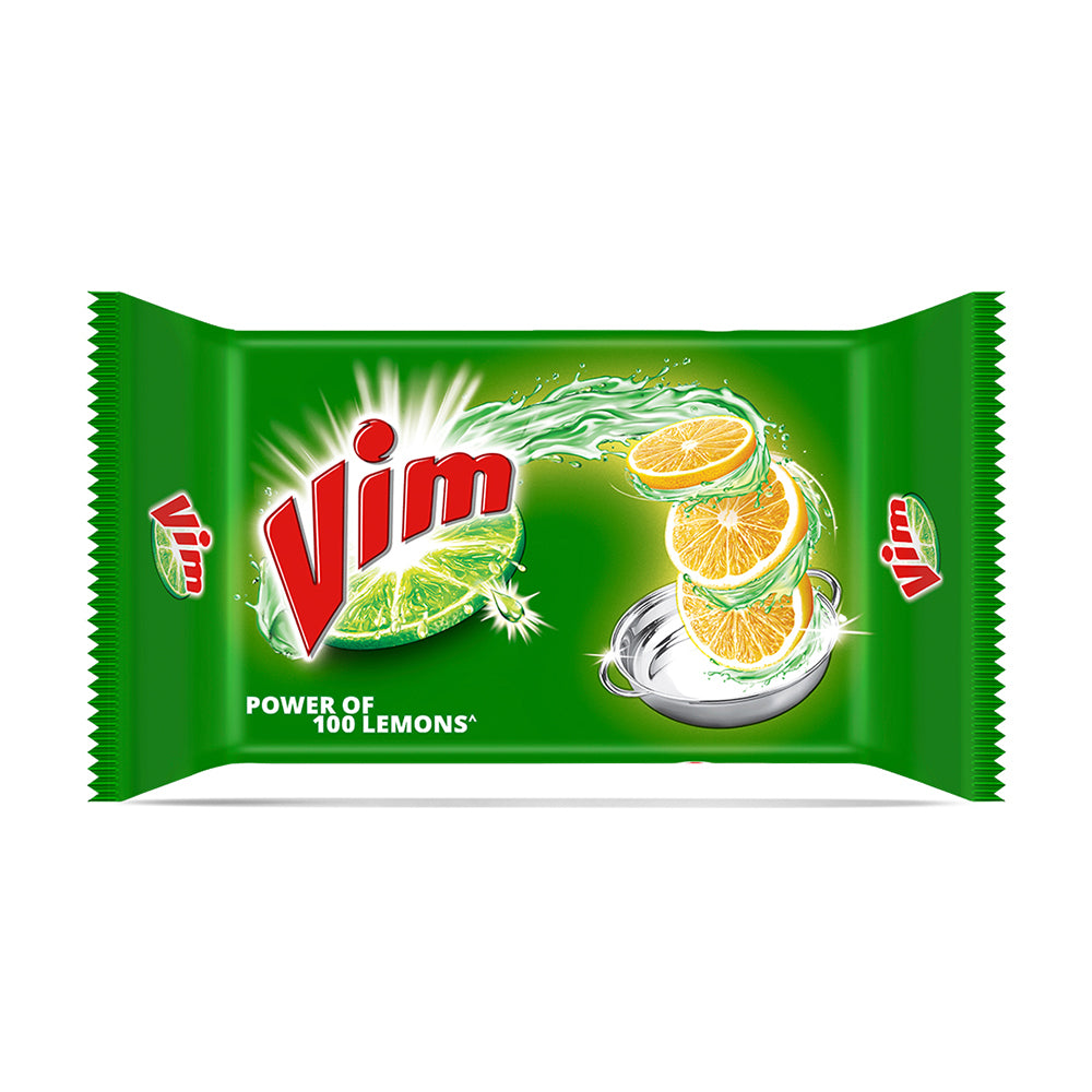 Vim Dishwash Bar Lemon 300  gm