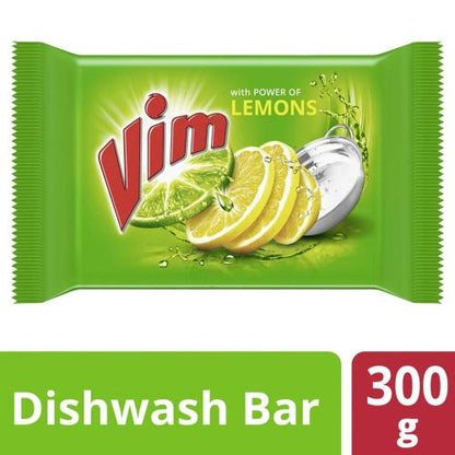 Vim Dishwash Bar Lemon 300 G