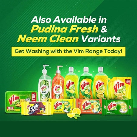 Vim Dishwash Bar Lemon 125 g