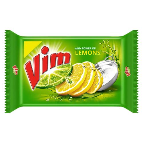 Vim Dishwash Bar Lemon 125 G