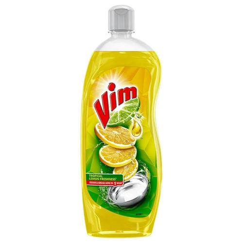 Vim Dishwash Liquid Gel Lemon Bottle 750 Ml