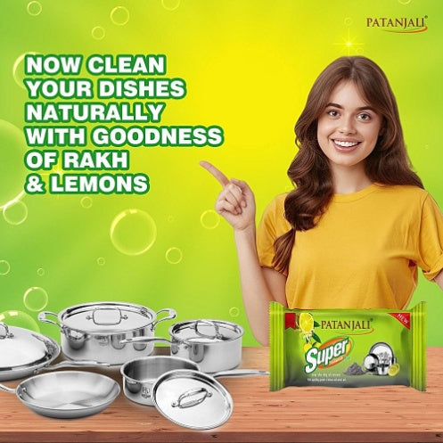 Patanjali Super Dish Wash Bar 145 g