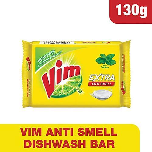 Vim Dishwash Anti Smell Bar Pudina 130 Gm