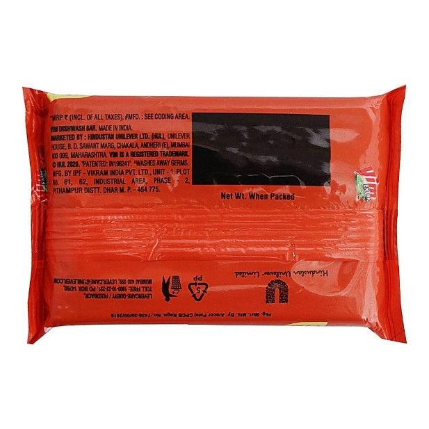 Vim Dishwash Anti Smell Bar Pudina 130 g
