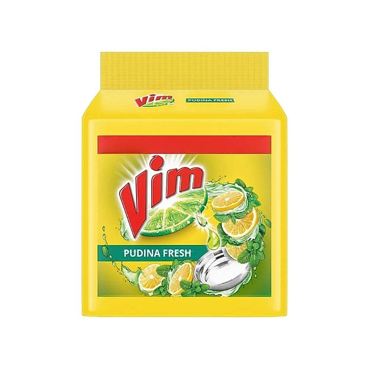 Vim Dishwash Anti Smell Pudina Bar 5x190 g