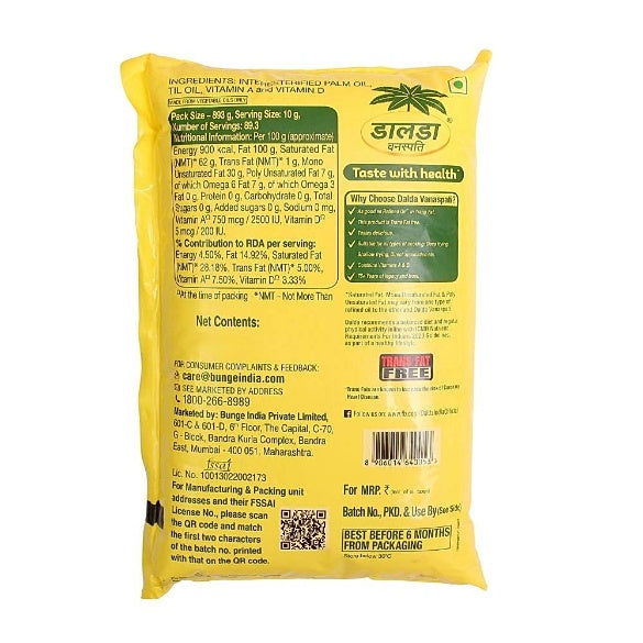 Dalda Vanaspati 840 g