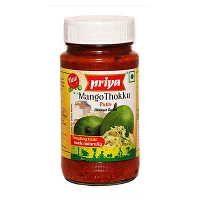 Priya Mango Thakku Pickles Bottle 300 gm