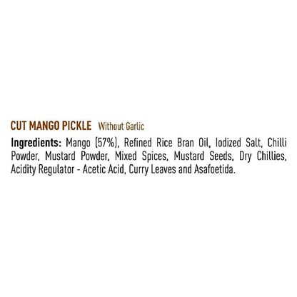 Priya Cut Mango Pickles Bottle 300 g
