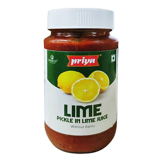 Priya Lime Pickle Bottle 300 g
