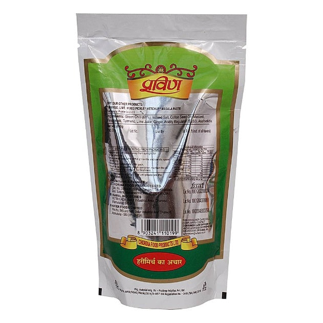 Pravin Chilli Pickle Pouch 200 g