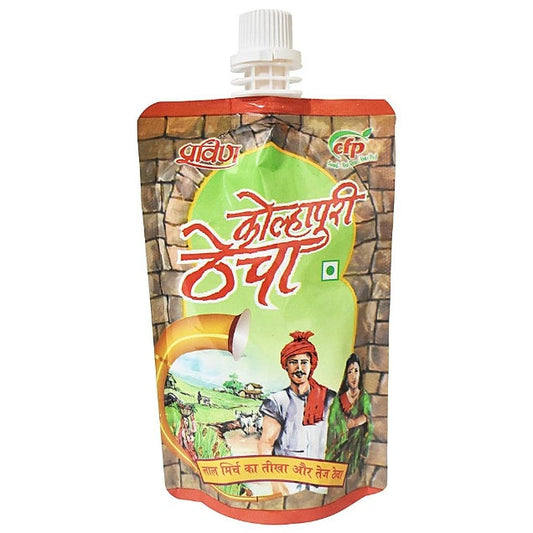 Pravin Red Chilli Thecha Pouch 100 g