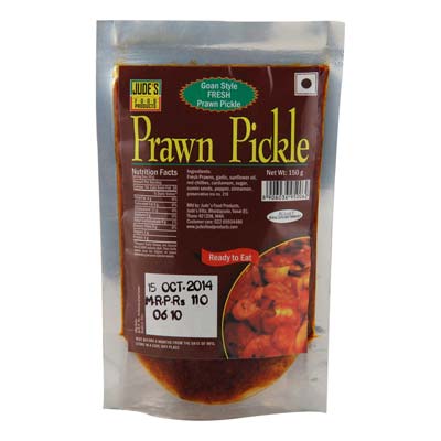 Jude'S Prawn Pickle 150 gm
