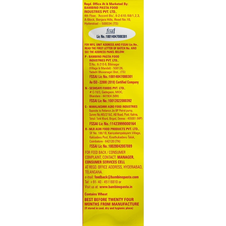 Bambino Vermicelli Popular Pouch 850 g