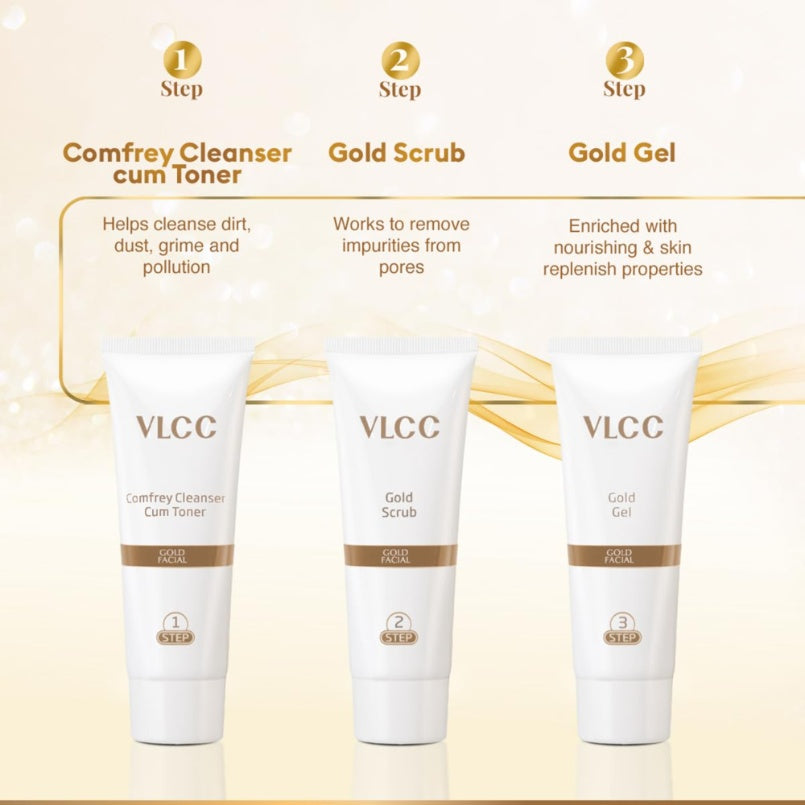 Vlcc Gold Single Facial Kit 30 g