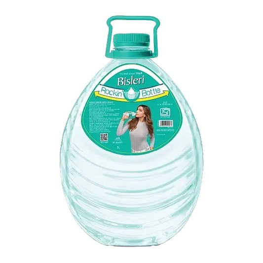 Bisleri Packed Drinking Water 5 ltr (pet jar)