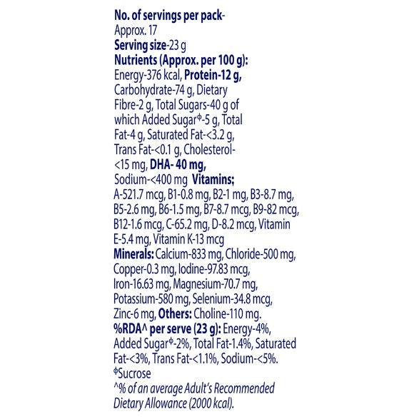 Horlicks Junior Vanilla Pouch 500 g