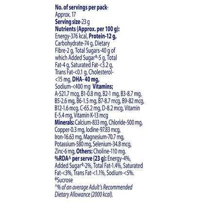Horlicks Junior Vanilla Pouch 500 g