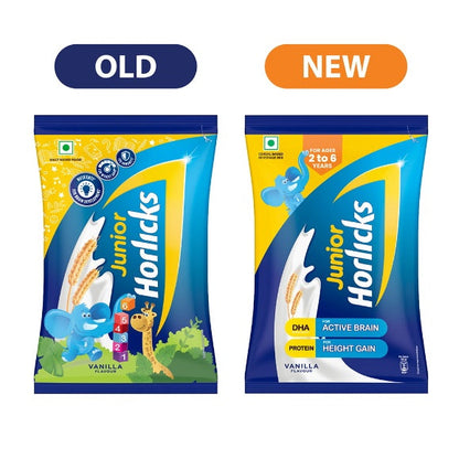 Horlicks Junior Vanilla Pouch 500 g