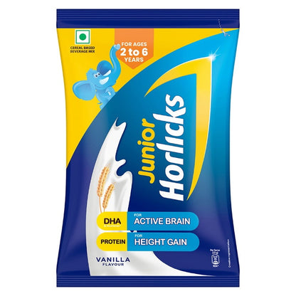 Horlicks Junior Vanilla Pouch 500 g